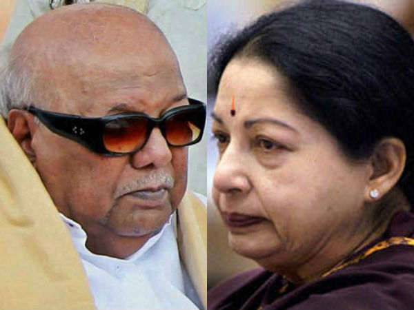 கருணாநிதி முதல் ஜெயலலிதா வரை