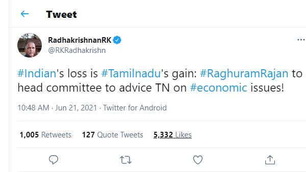 இந்தியாவின் நஷ்டம் தமிழ்நாட்டுக்கு லாபம்