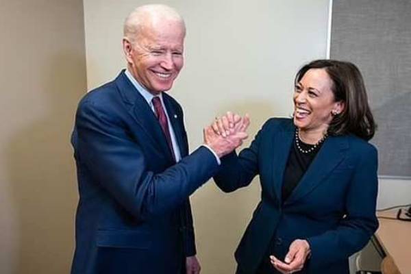 கமலா ஹாரீஸ் - ஜோ பைடனுடன் சந்திப்பு