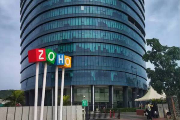  zoho-வில் இணைப்பு