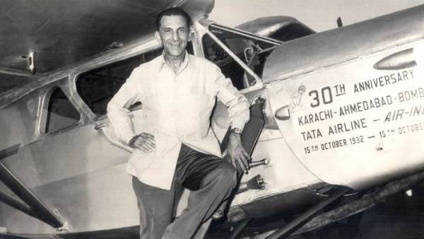  ஜே.ஆர்.டி டாடா உருவாக்கிய டாடா ஏர் சர்வீசஸ்