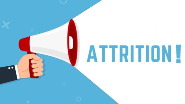 அட்ரிஷன் விகிதம் அதிகரிப்பு 