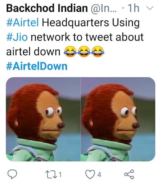 ஏர்டெல் Vs ஜியோ