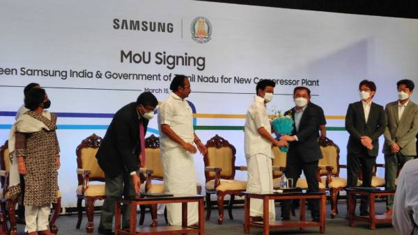 கலைஞர் காலத்திலேயே சாம்சங்கின் ஒப்பந்தம் 