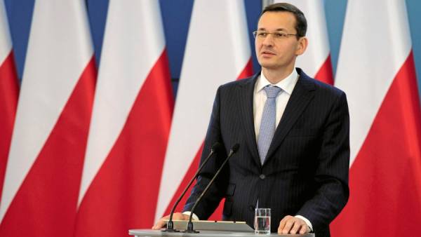 போலந்து பிரதமரின் கருத்து