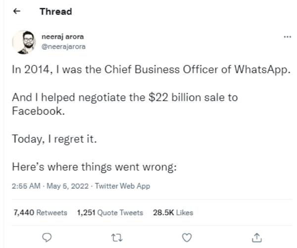 நீரஜ் அரோரா டிவீட் 