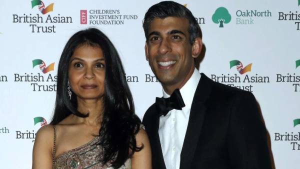 ரிஷி சுனக் - அக்ஷதா மூர்த்தி 