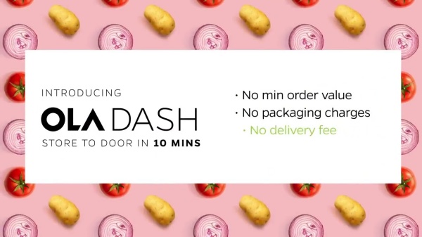 குவிக் டெலிவரி - ஓலா டேஷ்