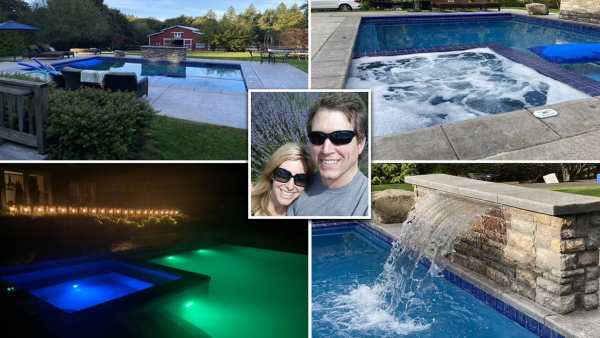 சொகுசு நீச்சல் குளம் 