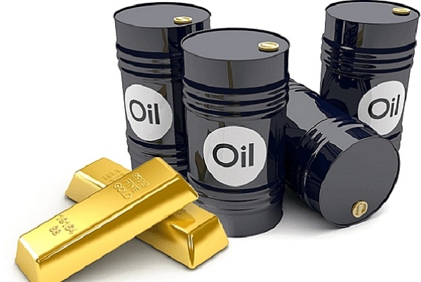 தங்கம், கச்சா எண்ணெய்