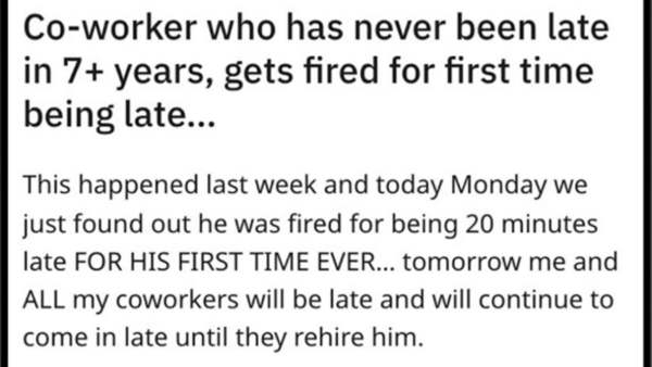 சக ஊழியர்கள் அதிரடி அறிவிப்பு 