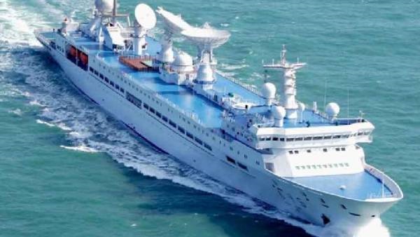 சீனாவின் உளவு கப்பல்