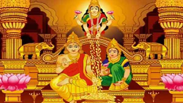 குபேரன் மற்றும் லக்ஷ்மி 