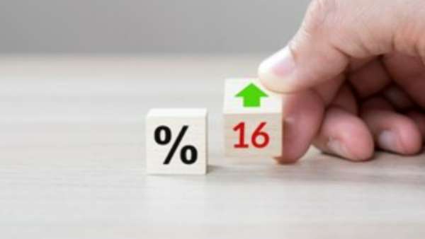 16 சதவீத வட்டி 