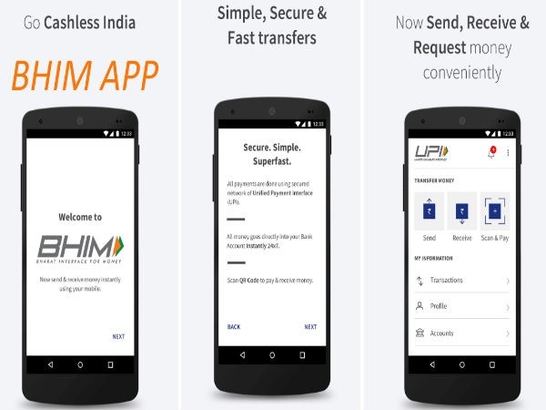 BHIM- ல் என்னவெல்லாம் செய்யலாம்? 