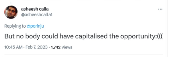 100 சதவீத வளர்ச்சி 