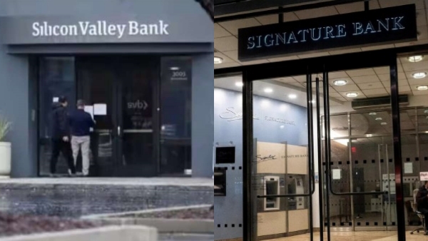 சிலிக்கான் லேலி வங்கி மற்றும் சிக்னேச்சர் வங்கி 