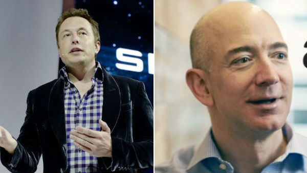  ஜெப் பெசோஸ் & எலான் மஸ்க் 