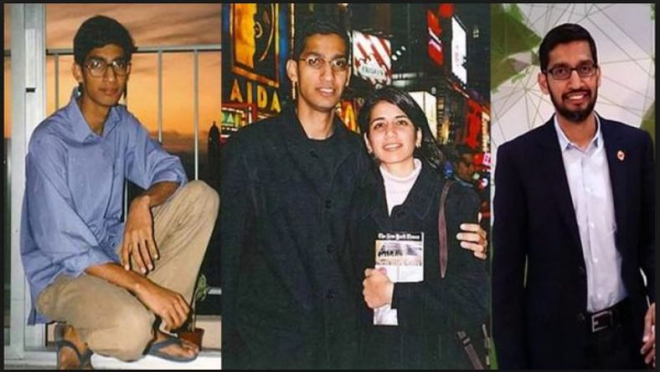 சுந்தர் பிச்சை-யின் அதிர்ஷ்ட தேவதை.. மனுஷன் எப்படியெல்லாம் லவ் பண்ணிருக்கார்..! சுந்தர் பிச்சை-யின் அதிர்ஷ்ட தேவதை.. மனுஷன் எப்படியெல்லாம் லவ் பண்ணிருக்கார்..!