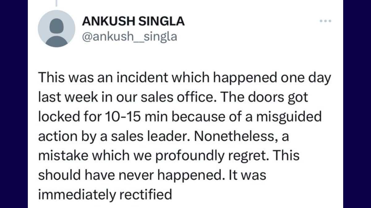 ஊழியர்களை அலுவலகத்தில் வைத்து பூட்டும் கொடுமை - வீடியோ.. கொந்தளிக்கும் டெக் ஊழியர்கள்..! 