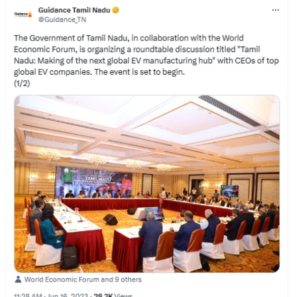 தமிழ்நாடு: இந்தியாவுக்கே நாங்க தான்.. எலக்ட்ரிக் வாகனங்களின் தலைநகராக உயர இலக்கு..! #EV