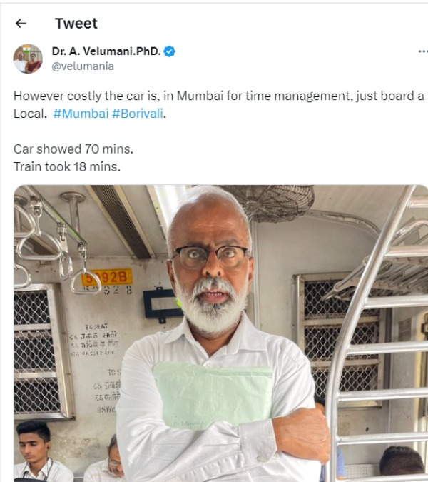 Tyrocare Velumani-ஐ வியக்க வைத்த ஆட்டோ ஓட்டும் பெண்.. நெகிழவைக்கும் டிவிட்டர் பதிவு..!