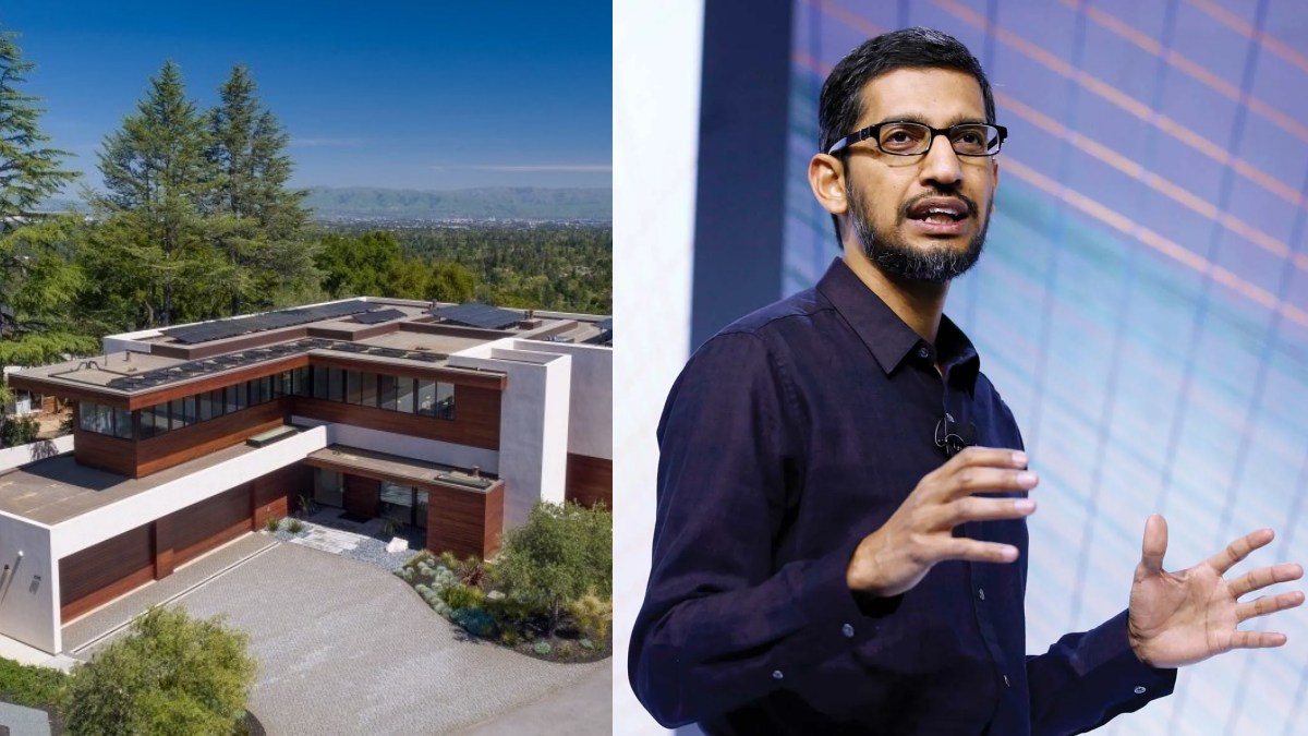 மதுரையில் பிறந்த சுந்தர் பிச்சை-க்கு அமெரிக்காவில் இவ்வளவு பெரிய வீடா..? மதுரையில் பிறந்த சுந்தர் பிச்சை-க்கு அமெரிக்காவில் இவ்வளவு பெரிய வீடா..?