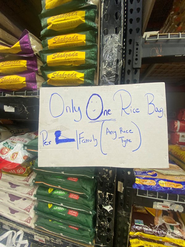 ஆளுக்கு ஒன்னு தான்.. அமெரிக்காவில் இந்தியர்களுக்கு கட்டுப்பாடு..! #Rice 