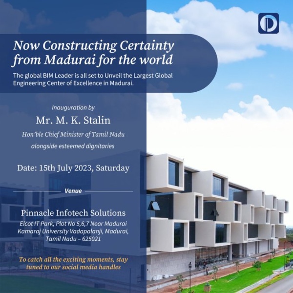 மதுரை-யில் புதிய டெக் நிறுவனம்.. மு.க.ஸ்டாலின் திறக்கிறார்.. 3500 பேருக்கு வேலை ரெடி..! 