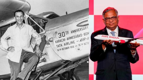 ஒரேயொரு போட்டோவில்  TATA - ஏர் இந்தியா-வின் 90 வருட வரலாறு.. வாவ்..!