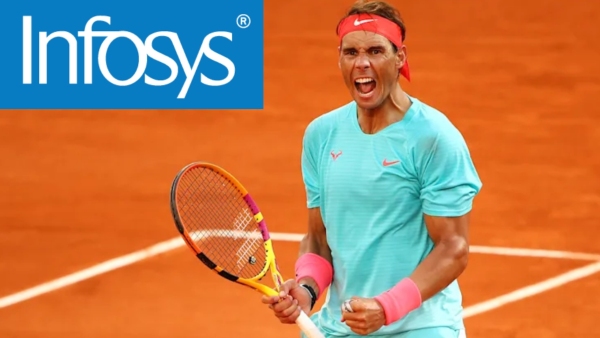 ரஃபேல் நடால்-ஐ வளைத்து போட்ட இன்போசிஸ்..!