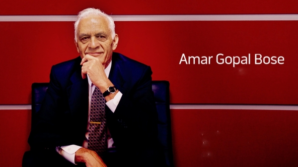 போஸ் ஸ்பீக்கர் நிறுவனத்தை உருவாக்கிய இந்தியர்.. 13 வயதில் பிஸ்ன்ஸ் துவங்கிய  அமர் கோபால் போஸ்..! 