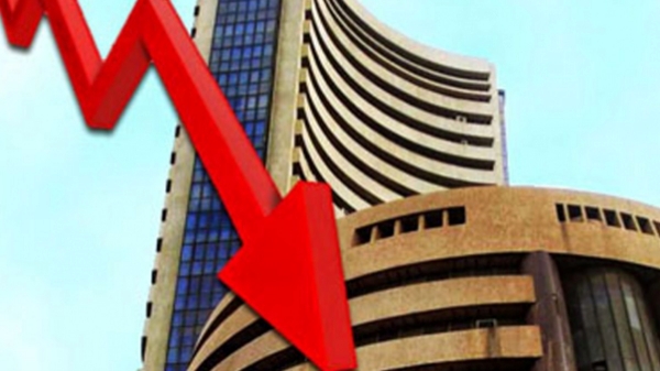 சென்செக்ஸ் 350 புள்ளிகள் வரை சரிவு.. பங்குச்சந்தை முதலீட்டாளர்கள் அதிர்ச்சி..!! 