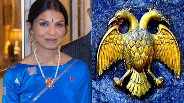 தீபாவளி கொண்டாட்டத்தில் அக்ஷதா மூர்த்தி அணிந்திருந்த கந்தபெருண்டா நெக்லஸ்.. அப்படி என்ன ஸ்பெஷல்? தீபாவளி கொண்டாட்டத்தில் அக்ஷதா மூர்த்தி அணிந்திருந்த கந்தபெருண்டா நெக்லஸ்.. அப்படி என்ன ஸ்பெஷல்?