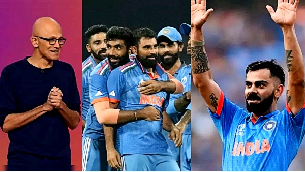 விடிய விடிய மேட்ச் பார்த்த சத்ய நாடெல்லா, தூங்கவே இல்லையாம்.. மேட்சால் மீட்டிங் வர தாமதம் - வீடியோ 