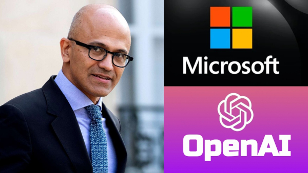 OpenAI ஊழியர்களுக்கு வலைவிரித்த சத்ய நாடெல்லா.. எல்லோருக்கும் வேலை இருக்கு, ஓடியாங்க..!! 