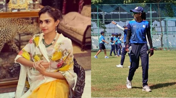  தோனி, கோலி வீடுகளைவிட பல மடங்கு பெரிய வீட்டில் வாழும் இந்திய பெண் கிரிக்கெட் வீரர்..! 