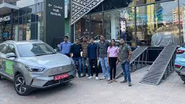 1 கிமீ-க்கு வெறும் 3 ரூபாய் தான் செலவு... எலக்ட்ரிக் காரில் 8849 கிமீ பயணித்த மும்பை இளைஞர்..!! #SUV