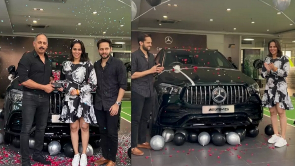 ஒரே ஒரு கார்தான்.. மீண்டும் லைம் லைட்டுக்கு வந்த சாய்னா நேவால் 