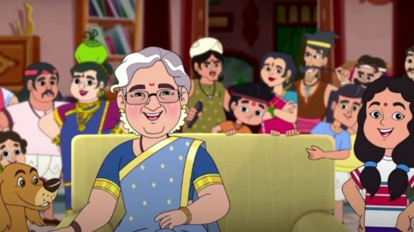 யூடியூப்-ல் கலக்கும் மாமியார் - மருமகள்! இன்போசிஸ் நாராயணமூர்த்தி மனைவி சுதா மூர்த்தி.. புது அவதாரம்