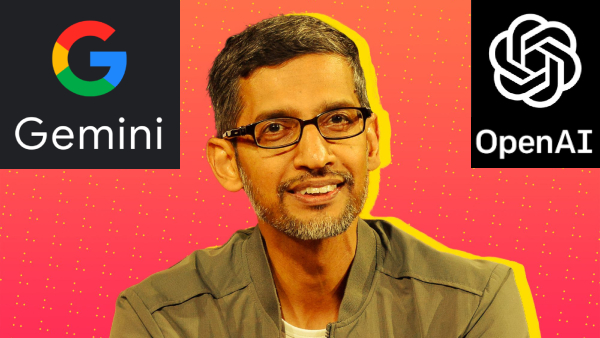 'நீ படிச்ச ஸ்கூல்ல நா ஹெட்மாஸ்டர்டா'.. OpenAI-க்கு போட்டியாக சுந்தர் பிச்சை களமிறக்கிய Gemini..!! 