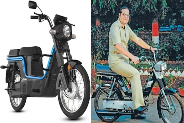 50 ஆண்டுகளுக்கு பின் மீண்டும் வருகிறது லூனா ஸ்கூட்டர் அதுவும் எலக்ட்ரிக் அவதாரத்தில்.. விலை என்ன? 