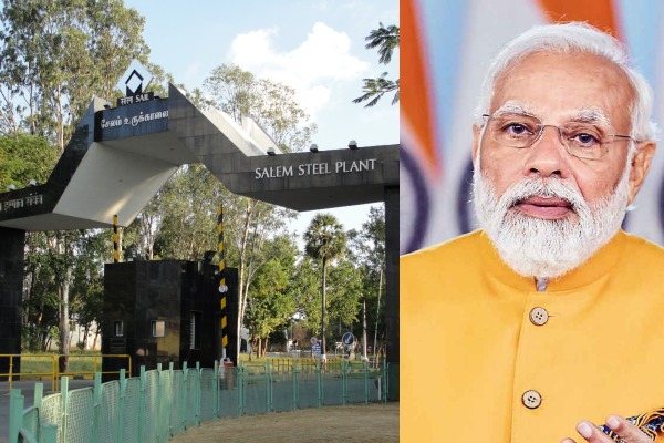 சேலம் ஸ்டீல் பிளான்ட் மத்திய அரசு எடுத்த திடீர் முடிவு..!! 