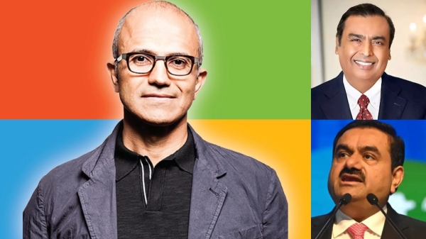 சென்னை-க்கு வந்த மைக்ரோசாப்ட்! கூடவே அம்பானியும், அதானியும் வந்துட்டாங்க.. இது வேற லெவல் விஷயமாச்சே!