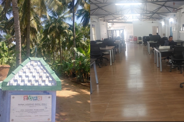 மதுரை மக்கள் கண்ணீரைத் துடைத்த சென்னை ZOHO.. புது ஆபீஸ் வேற லெவல் பங்காளி..!! 