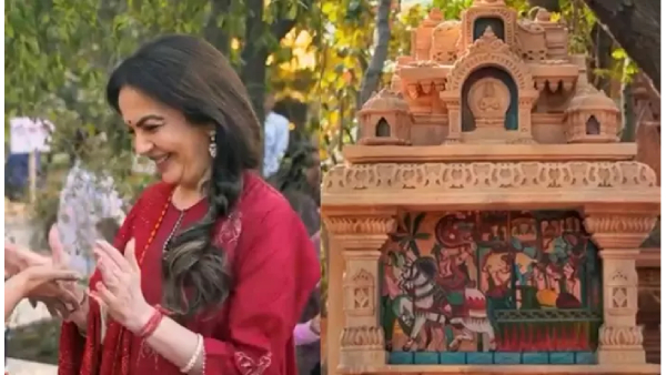 குஜராத்தில் இதெல்லாம் நடக்குதா? மகன் திருமணத்திற்கு மத்தியில், அம்பானி குடும்பம் கட்டும் 14 கோவில்! 