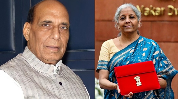 பட்ஜெட்டால் ராஜ்நாத் சிங் செம ஹேப்பி.. பாதுகாப்பு துறைக்குத் தான் அதிக நிதி ஒதுக்கீடு..!! 