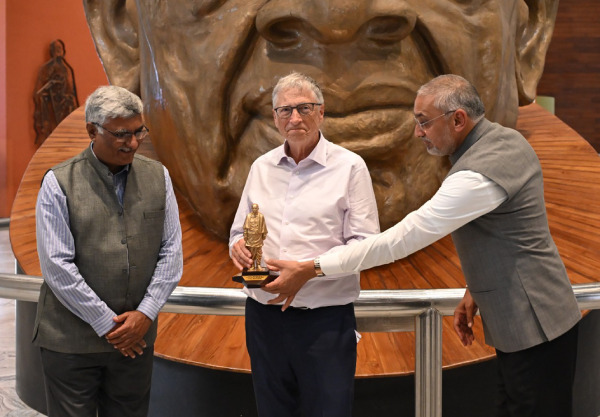 ஆடிப்போன பில் கேட்ஸ்.. இந்திய பயணத்தில் வியந்த முக்கியமான விஷயம் இதுதானாம்..!