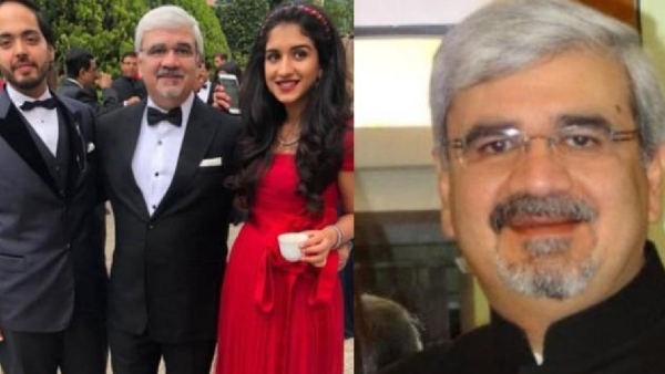 ஆனந்த் அம்பானி மாமனார் - மாமியார் உண்மையிலேயே பெரிய கைதான்..!