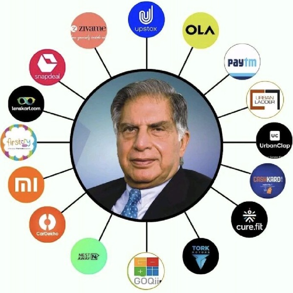 ரத்தன் டாடா பார்த்து பார்த்து முதலீடு செய்த 10 நிறுவனங்கள்..! 